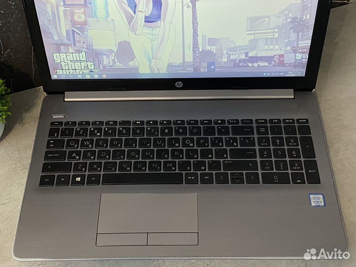 Мощный ноутбук hp core i3/ssd/8gb/FullHD