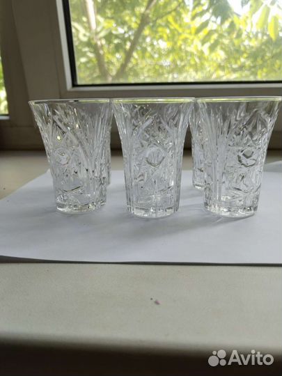 Хрустальные рюмки СССР