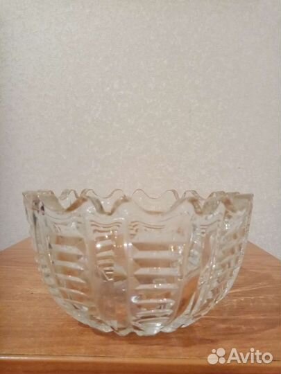 Хрустальные стопки, стаканы, салатики, конфетницы