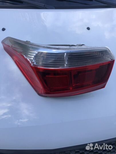Задний левый фонарь citroen c-elysee