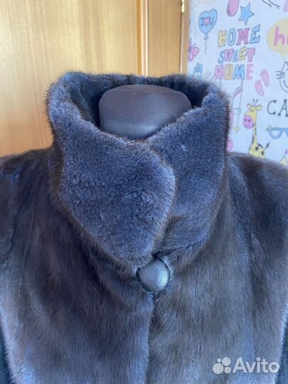 Норковая шуба 70 см, 44