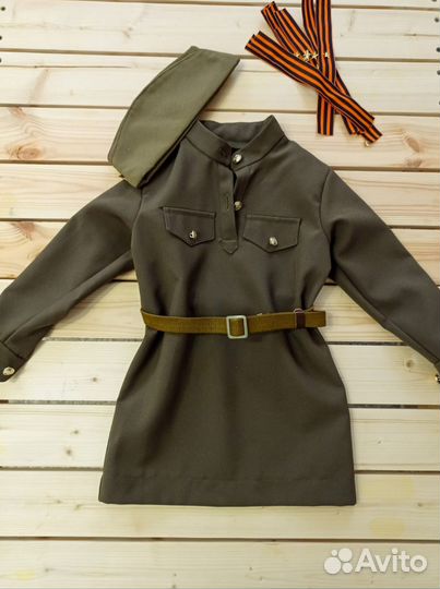 Детский военный костюм