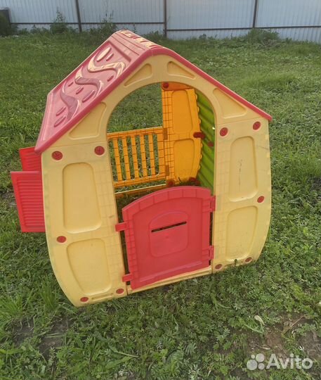 Детский игровой домик уличный пластиковый