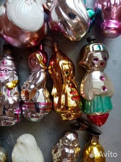 Елочные игрушки СССР