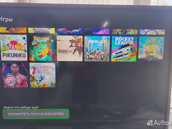 Xbox One X 1 tb игры