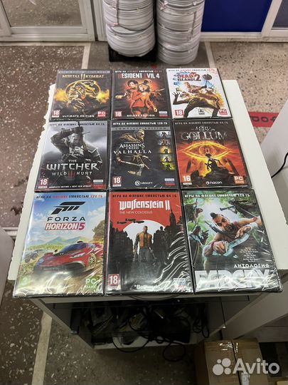 Игры для пк на дисках