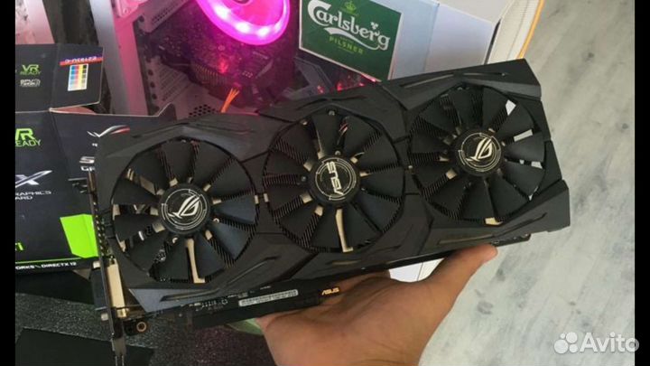 Видеокарта Asus GeForce GTX 1070 Ti strix