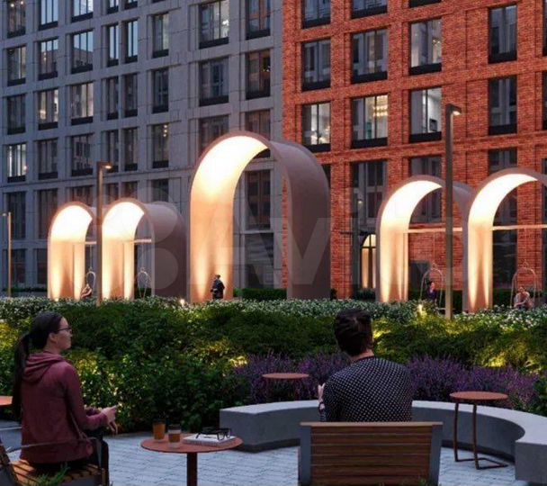 Квартира-студия, 34,6 м², 5/19 эт.