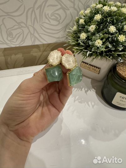 Серьги и кольца