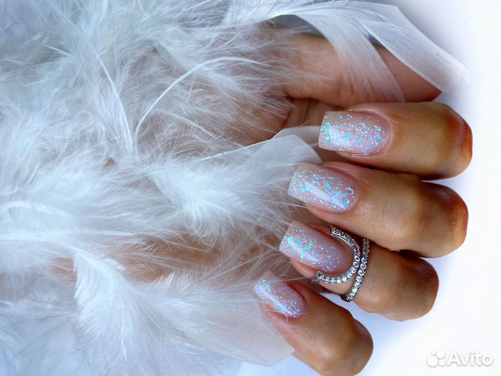 Маникюр +укрепление гель, SMART педикюр