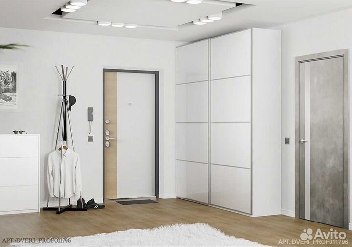 Дверь входная железная