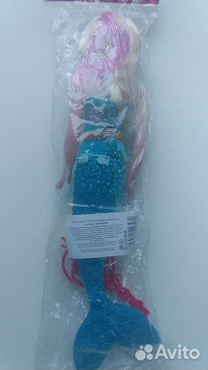 Красивая кукла Русалочка с аксессуарами