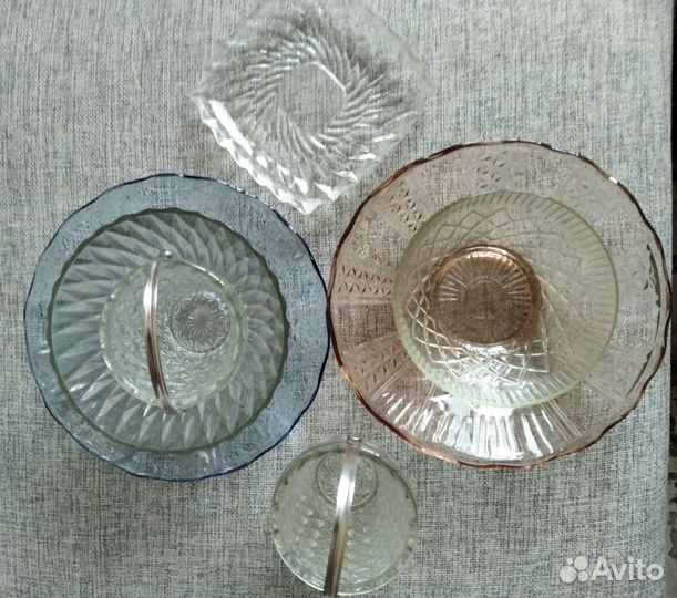 Стеклянные предметы домашней утвари СССР