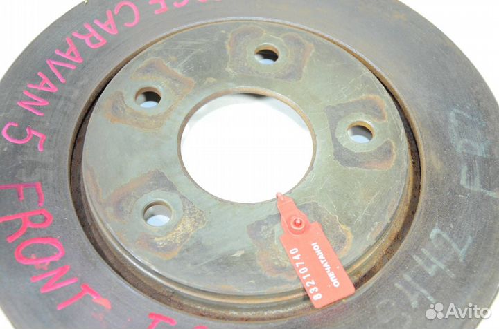 Тормозной диск передний Dodge Grand Caravan RT