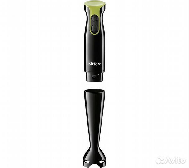 Блендер погружной Kitfort кт-3040-2 черно-салатовы