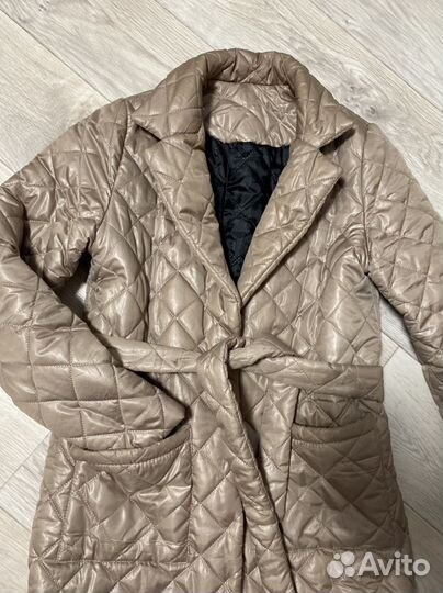 Стеганое пальто