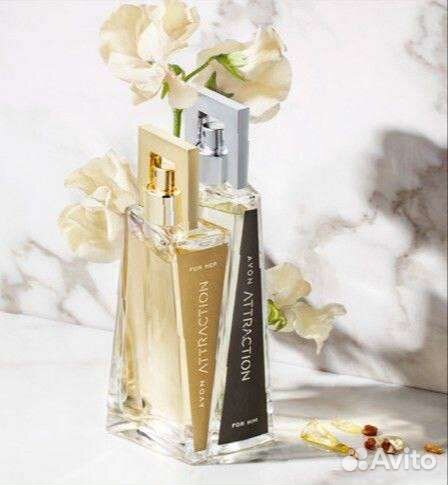 Attraction Духи парные мужские и женские avon