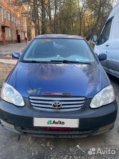 Toyota Corolla 1.8 AT, 2002, 211 000 км