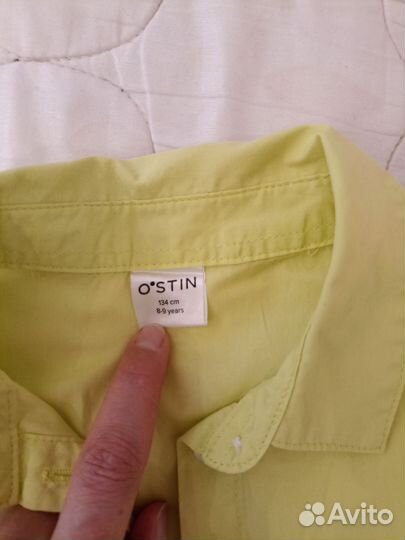Рубашка для девочки рост 134