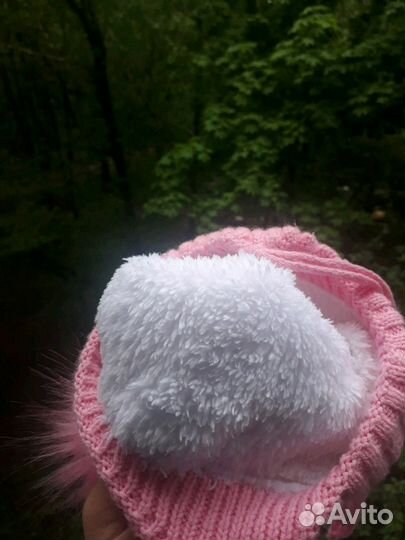Шапка зимняя детская для девочки