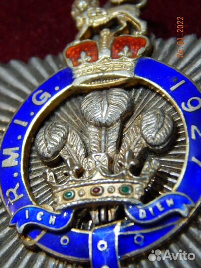 Rmig, Steward, 1927 год, Англия, масонская медаль