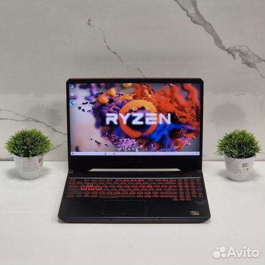 Игровой asus Tuf видюха 4 гигабайт