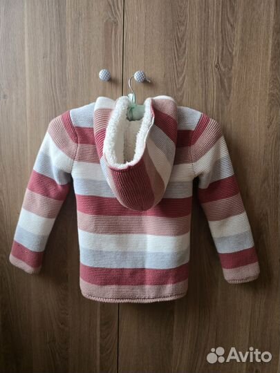 Кофта для девочки утеплённая р. 116