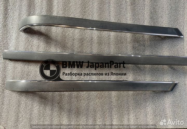 Молдинги заднего бампера BMW 5 e39 дорест