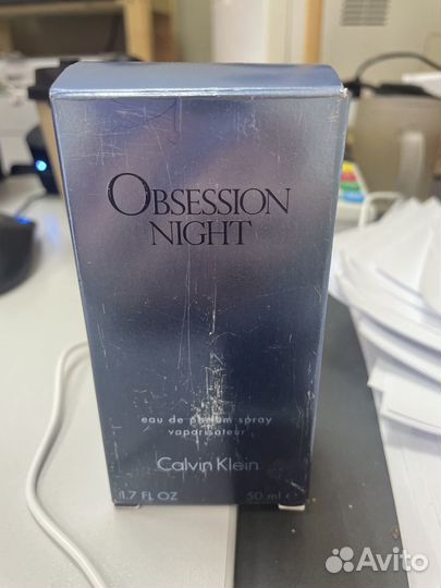 Продам парфюмерную воду Obsession Night Calvin Kle