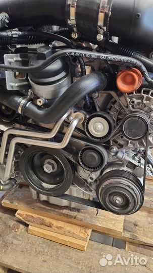 Двигатель к Mercedes C W205, 2016 г. 2.0 л, бензин