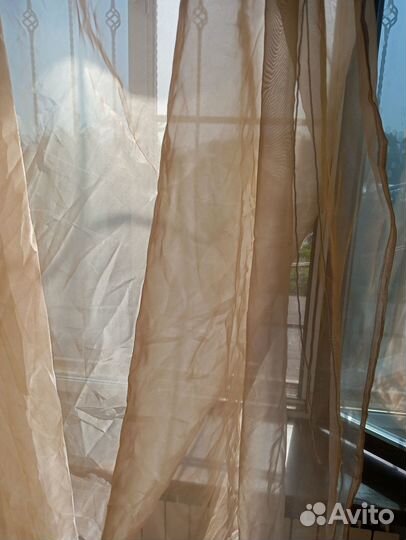 Вуаль, тюль, органза. Шир 300см, выс 280 см