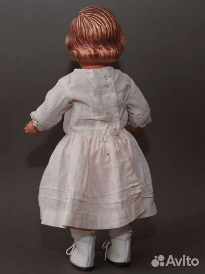 Старинная немецкая кукла, 35см