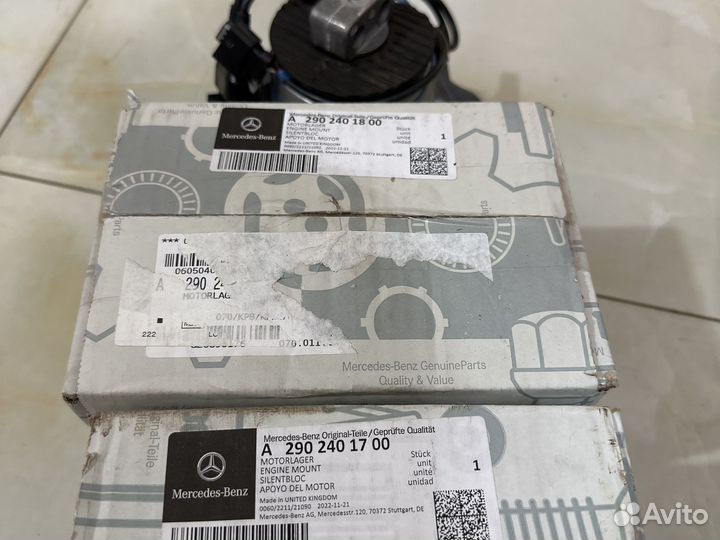 Опоры двигателя Mercedes Е-класс 213 амг