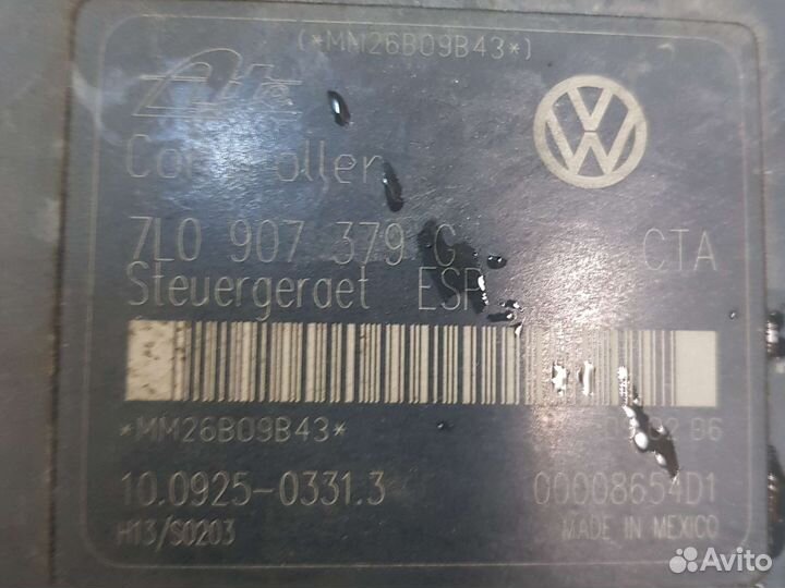 Блок ABS Volkswagen Touareg 2002-2006