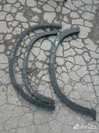 Накладка арки крыла задняя левая BMW X5 f15