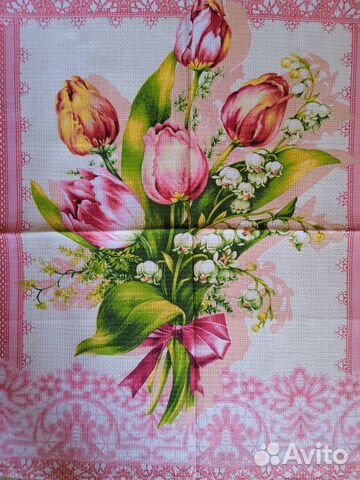 Полотенца вафельные 