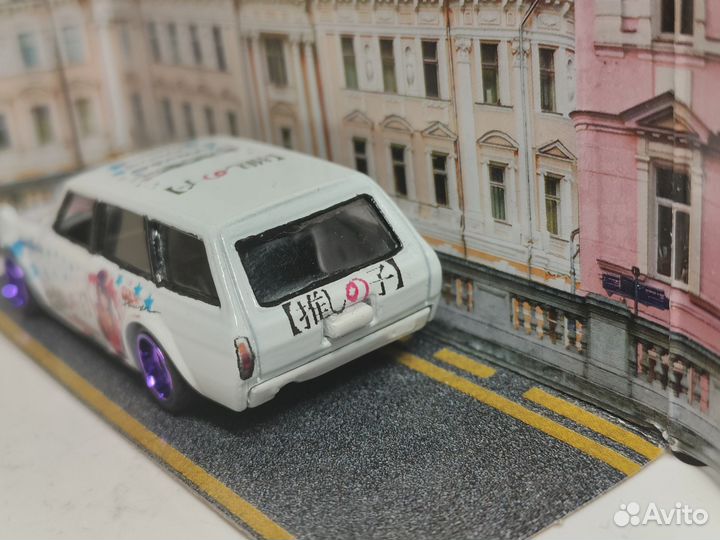 Hot wheels Datsun 510 wagon custom