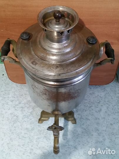 Самовар дровяной угольный Тула 7 литров 20-е гг