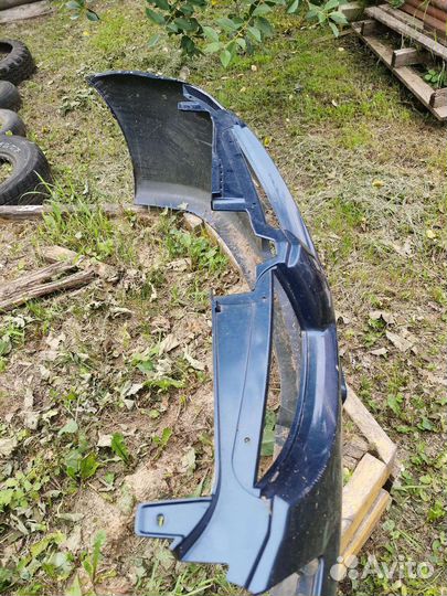 Бампер передний до рестайл на mitsubishi lancer 9