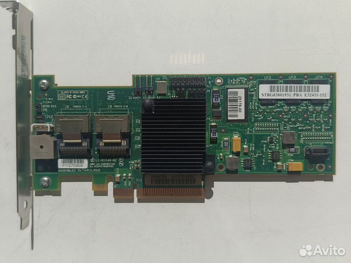 Контролер серверный Intel raid rs2bl080