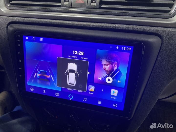 Мультимедиа Android 10 Skoda Rapid 2013+