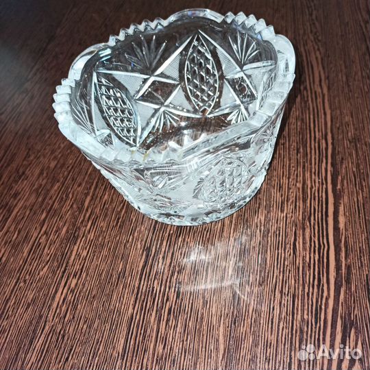 Хрустальные вазочки