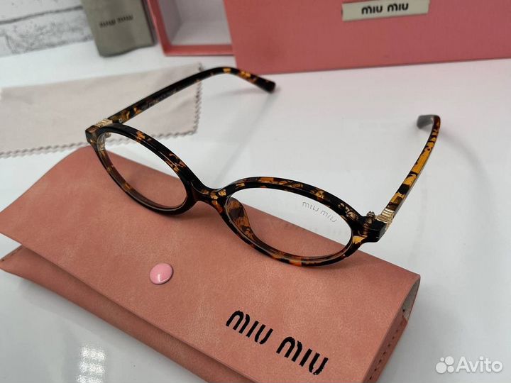 Очки имиджевые женские miu-miu