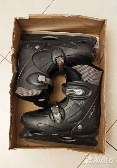 Коньки детские раздвижные 36 38