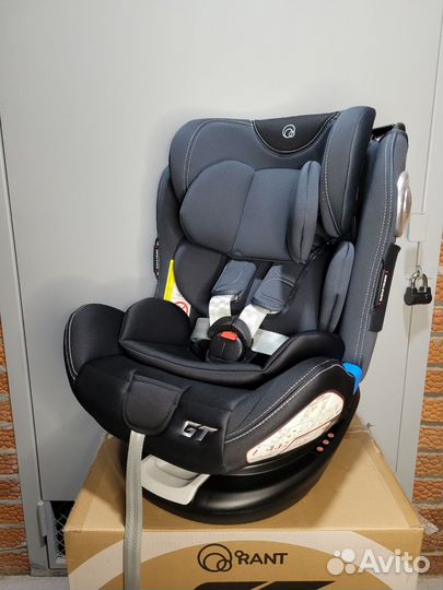 Новое поворотное автокресло Rant Isofix 0-12 лет