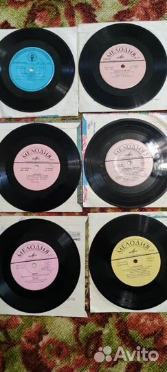 Виниловые пластинки СССР