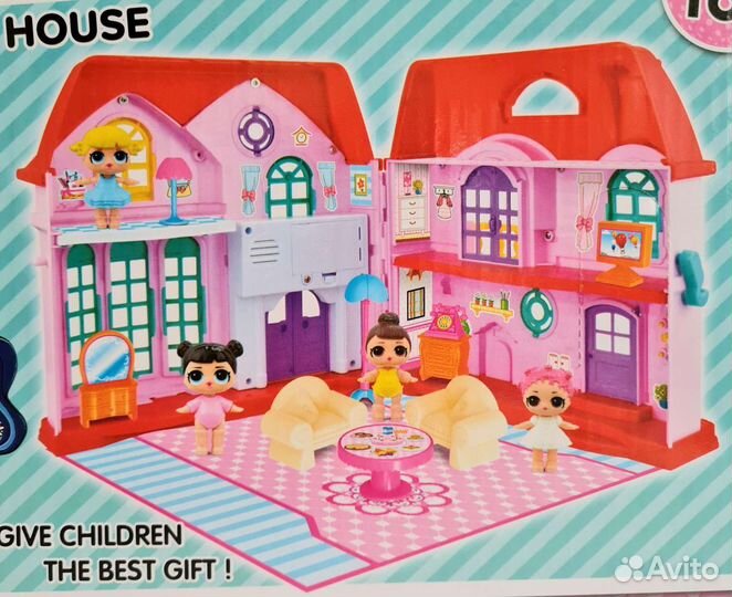 Дом с мебелью Lol Лол