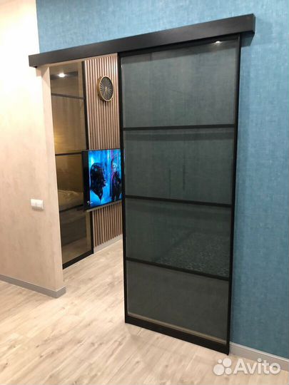 Перегородки раздвижные для зонирования комнаты