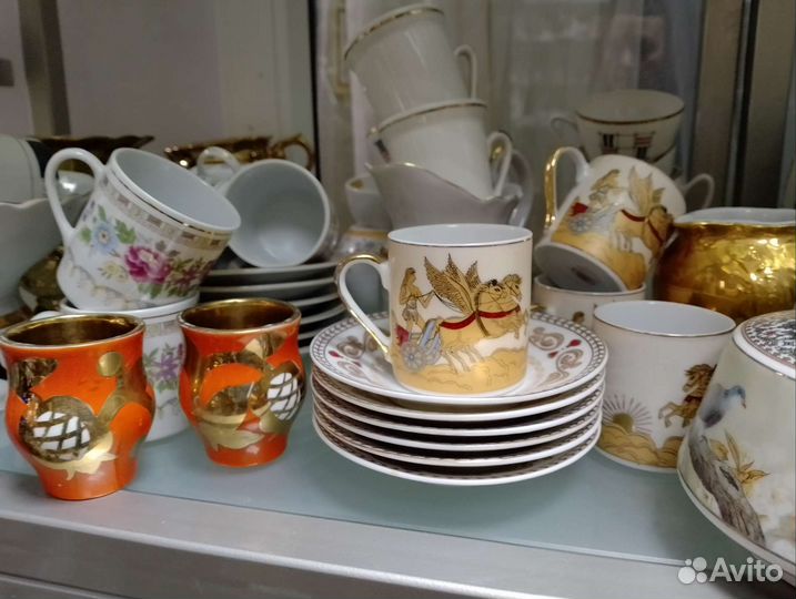 Хрусталь, фарфор, стекло посуда