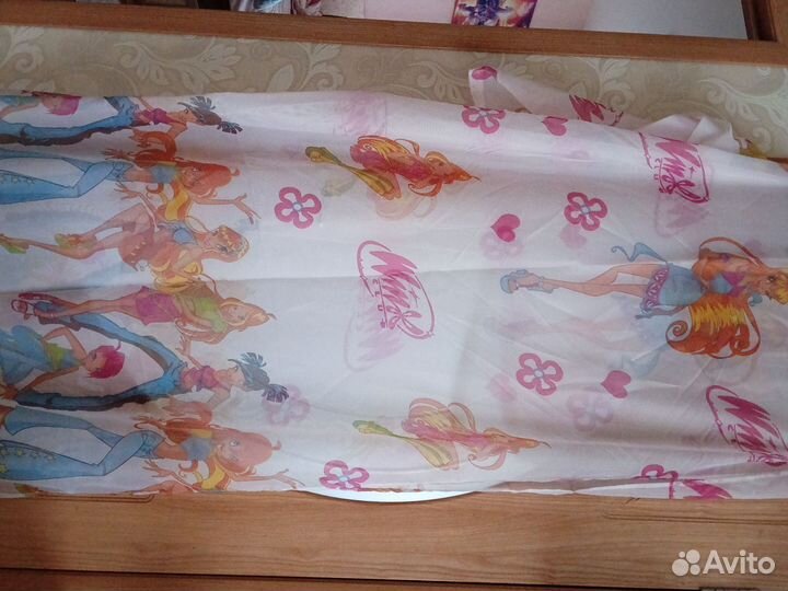 Тюль в детскую для девочки